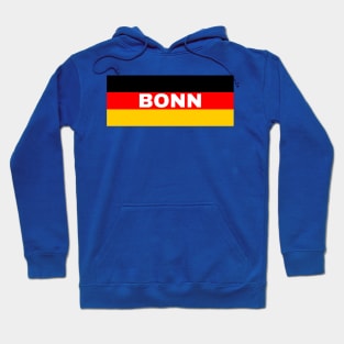 Bonn City in German Flag Hoodie